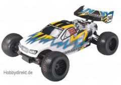 TOM ST 1:10 Nitro 3,0ccm 4WD Truggy RTR 2.4G, BLAU-GELB Thunder Tiger 6197-F283