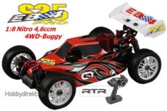 EB4 S2.5 1:8 Nitro 4WD Buggy 4,6ccm RTR 2.4G, ORANGE Thunder Tiger 6243-F111