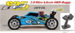 EB4 S2.5 PRO 1:8 Nitro 4WD Buggy 3,5ccm RTR 2.4GThunder Tiger 6243-F112