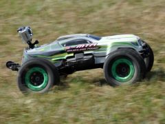 e-MTA 1:8 4WD Brushless ULTIMATE-MONSTER Truck RTR, GRÜN Thunder