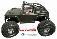 KAISER e-MTA 1:8 Brushless 4WD 6S Monster-Truck SCHWARZ RTR Thunder Tiger 6411-F111