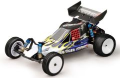 PHOENIX XB 2WD Brushless Buggy 1:10 RTR 2.4G BLAU-GELB Flame Thu