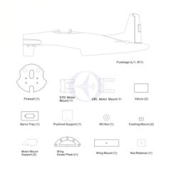 Rumpf, 4322 Thunder Tiger AS6365