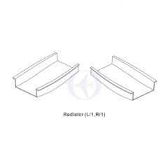 Radiator, 4333 Thunder Tiger AS6568