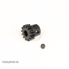 Motor-Ritzel, Modul 1, Stahl, 13 Zähne, 5mm Welle Thunder Tiger PD01-0004