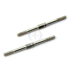 R-L-Spur-Stange, Stahl, M4x65mm, z.B. ST1/MT4 G3 (2) Thunder Tiger PD2348