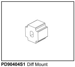 KAISER XS Differential-Sperre Spool (1) Thunder Tiger PD90404S1