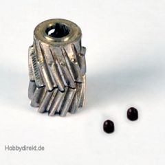 Motor-Ritzel Herringbone Verzahnung 14Z, Welle 6mm Thunder Tiger PV1691