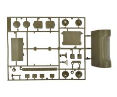 B-Teile B1-B18 Abdeck. M4 Sherman 56014 Tamiya 300005838