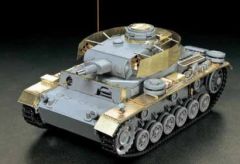 1:35 WWII Dt.Panzer III N Ab.Photo./KWK Tamiya 25159 300025159