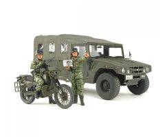 1:35 JGSDF Aufklärer Krad m. HMV Fhzg. Tamiya 25188 300025188