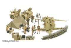 1:48 WWII I/T Flak 37 88mm Tobruk Tamiya 37009 300037009