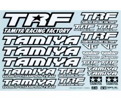 1:10 Sticker-Set TRF schwarz/weiss Tamiya 42164 300042164