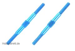 Alu Li/Re-Gewindestangen 3x42mm (2) blau Tamiya 54250 300054250