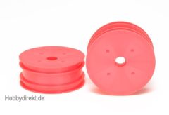 DN-01 Dish-Felgen Pink vorne (2) Tamiya 54279 300054279