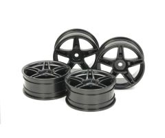 24mm 5-Dop.-Sp.-Felgen Sw (4) +2Offset Tamiya 54853 300054853