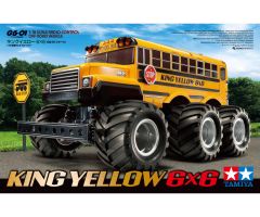 1:18 RC King Yellow 6x6 Bus (G6-01) Tamiya 58653 300058653