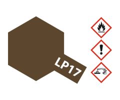 LP-17 Linoleum Braun (Dkl.)10ml (VE6) Tamiya 82117 300082117