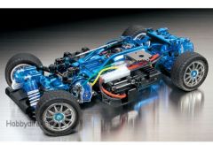 1:10 RC M-05 Pro Chassis blau verchromt Tamiya 84131 300084131