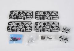 M-Chassis Alu Dämpfer Satz (4) Silber Tamiya 92227 300092227