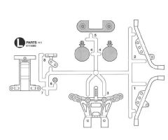 L-Teile 56701 Tamiya 0115360