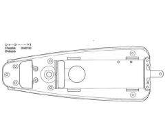 Chassis 56701 Tamiya 0440190