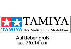 AUFKLEBER TAMIYA groß 75x14cm Tamiya 967514 300967514