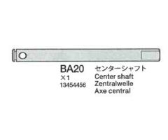 Center Shaft (BA1 8) Tamiya 3454456 303454456