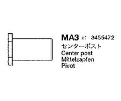 ZENTRALSTÜTZE Tamiya 3455472