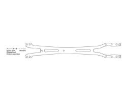 Carbon Chassisplatte oben 42162 TRF416X Tamiya 4004070 304004070