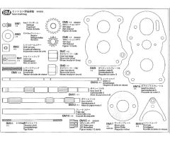 GETRIEBEWELLENBEUTEL BM1-18 Tamiya 9400029