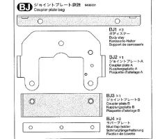 KUPPLUNGSPLATTENBEUT.BJ1-J4 Tamiya 9400031