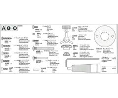 Metallteile-Beutel A 58402 Tamiya 9400688