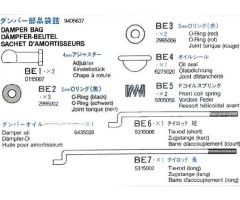 DÄMPFER-TEILE-BEUTEL Tamiya 9405637