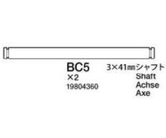 Welle 3x41mm Tamiya 9804360