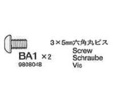 Schraube M20 3x5mm Tamiya 9808048