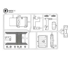 Q-Teile Batteriekasten MAN TGX 56325 Tamiya 9115275 319115275