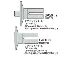 TRF201 Kugeldiff.-Abtrieb L/K (BA29/30) Tamiya 9804410 319804410