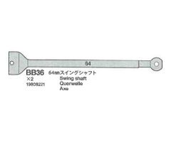 TRF511 Antriebs-Halbwelle 64mm (2) 54118 Tamiya 9808221 319808221