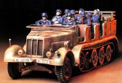 SD.KFZ.7 8 TO ZUGMASCHINE Tamiya 35148