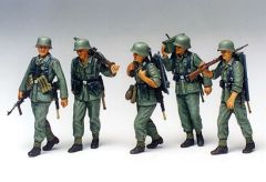 1:35 WWII Fig.-Set MG-Trupp i.Manöver(5) Tamiya 300035184