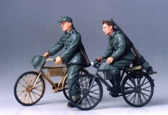 1:35 Diorama-Set Soldaten m.Fahrrad (2) Tamiya 300035240