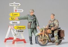 1:35 Diorama-Set Motorrad m.Wegwei.(2) Tamiya 300035241