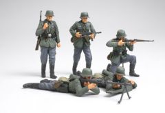 1:35 WWII Fig-Set Dt. Infant. Frankr.(5) Tamiya 300035293