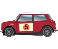 1:32 MINI Cooper S #5 RAC Rallye 1966 Carson 3747 500003747