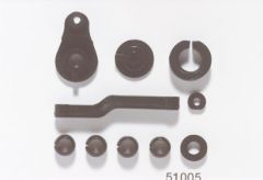 TT-01/E/R P-Teile Servohebel/Saver-Set Tamiya 300051005