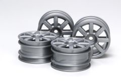 M-Chassis 8-Sp. Felgen Flach grau (4) Tamiya 300051334