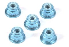 4mm Alu Stoppmutter Blau eloxiert (5) Tamiya 300053159