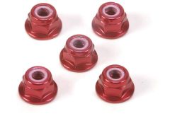 SICHERUNGSMUTTERN ROT 4MM ( Tamiya 53160