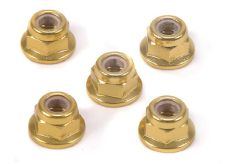 4mm Alu Stoppmutter Gold eloxiert (5) Tamiya 300053161